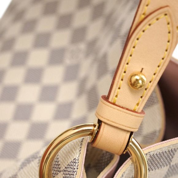 Louis Vuitton Damier Azur Graceful MM Shoulder Bag - Picture 7 of 10